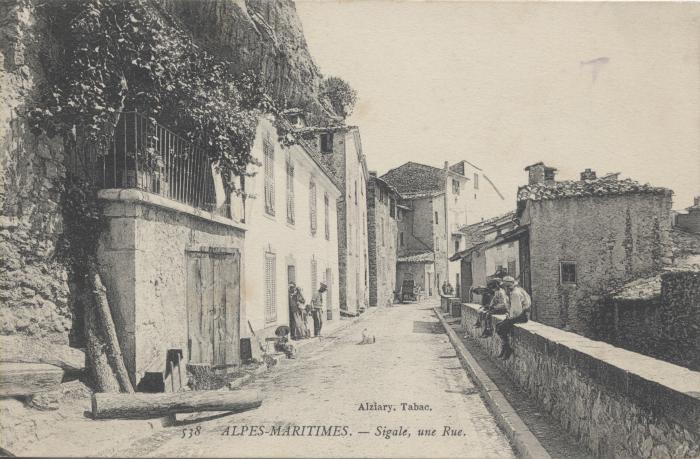 538 -ALPES-MARITIMES - Sigale, une rue