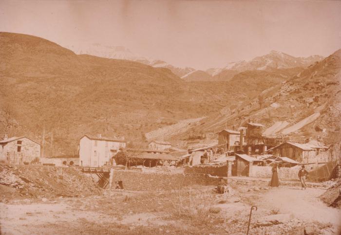 La Croix-sur-Roudoule,Léouvé, Mine de cuivre du Cerisier, fonderies.