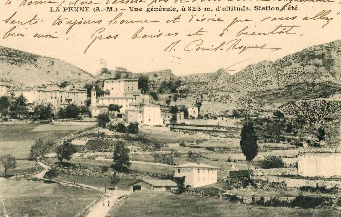 LA PENNE (A.-M.) - Vue générale, à 825 m. d’altitude. Station d'été