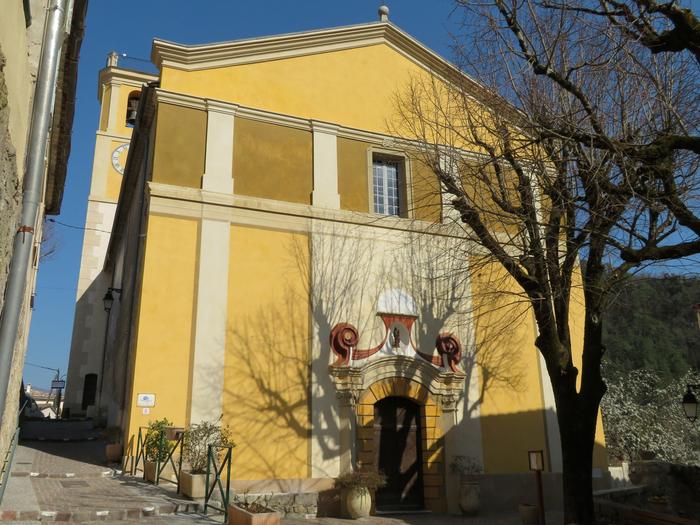 Eglise paroissiale sainte Arige . Cliché : Philippe Thomassin, Roudoule.