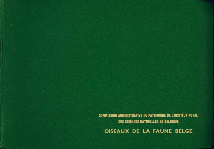 Oiseaux de la faune belge