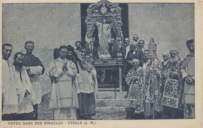 Notre Dame des Miracles - Utelle (A.-M.) - Pèlerinage du 9 juillet présidé par Mgr. Ricard évêque de Marciana