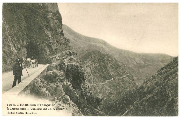 1213. - Saut des Français à Duranus - Vallée de la Vésubie