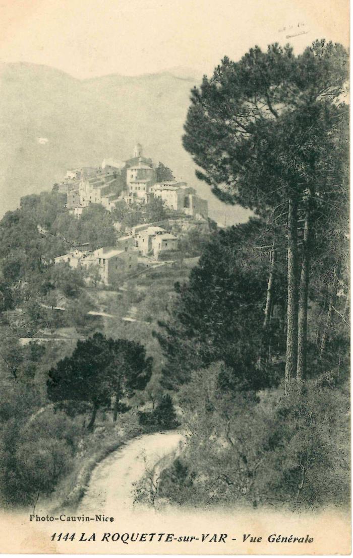 1144 LA ROQUETTE-sur-VAR - -Vue Générale
