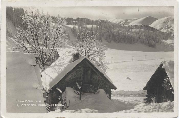 344. Beuil (A.-M.)  - Quartier des Launes (alt.1600m)