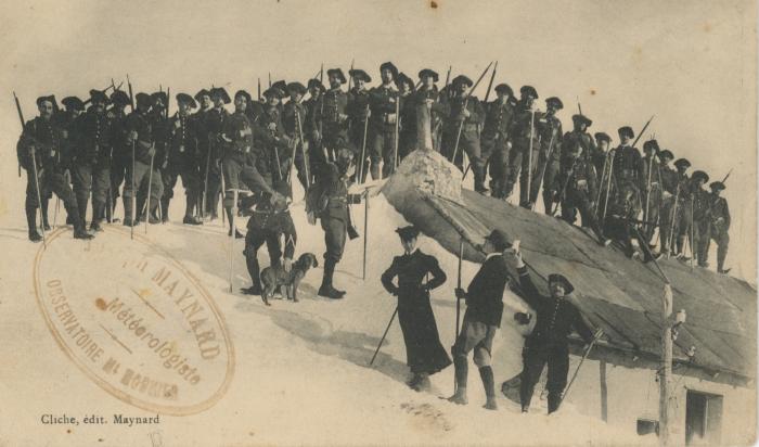 Observatoire du Mont Mounier 2741m- Chasseurs Alpins